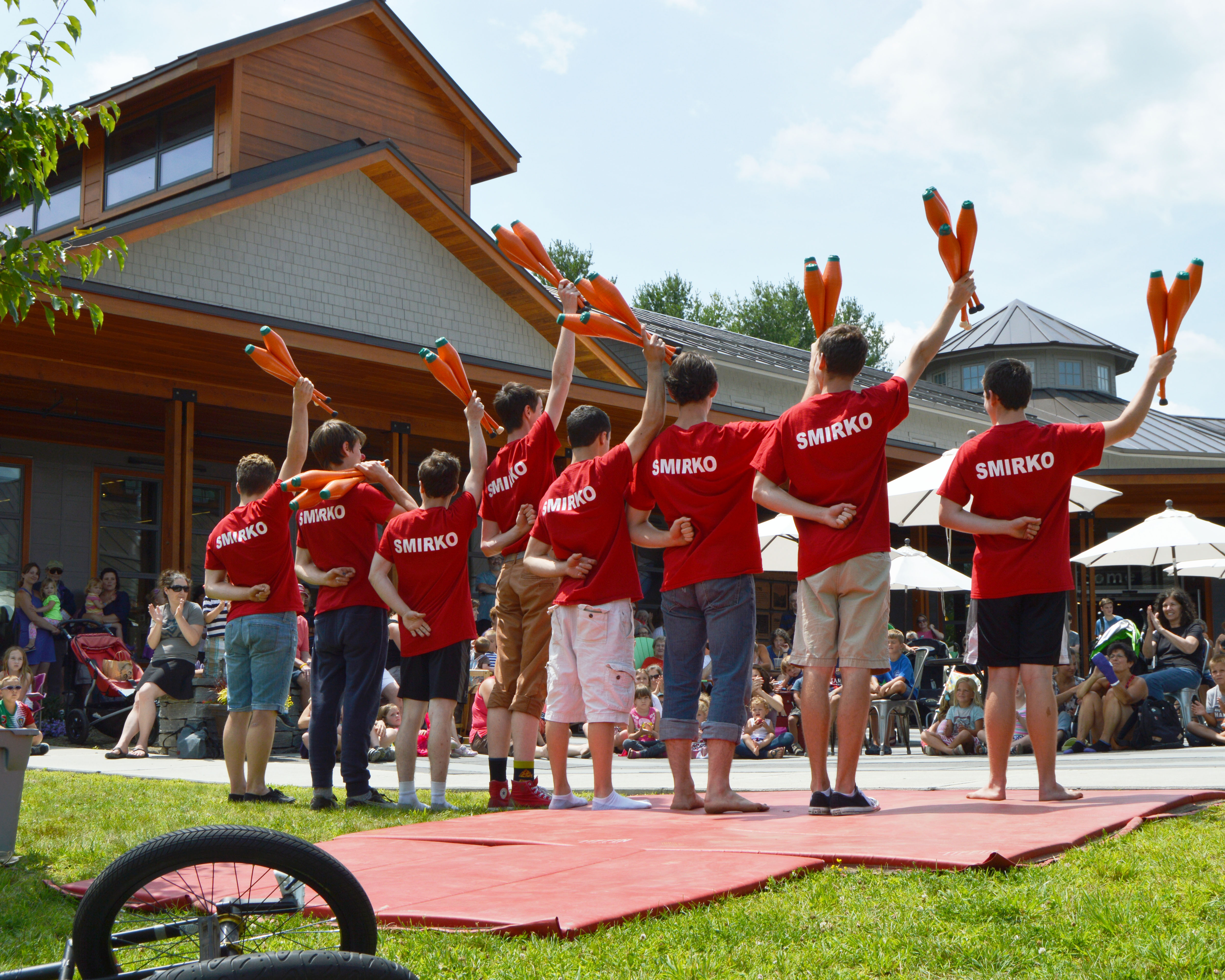 2015 Smirkos at King Arthur Flour, July 10 in Norwich, VT.